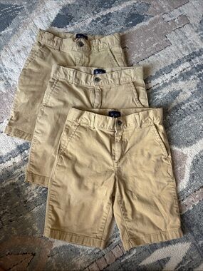 Children's Place Tan Khaki Shorts Set of Three